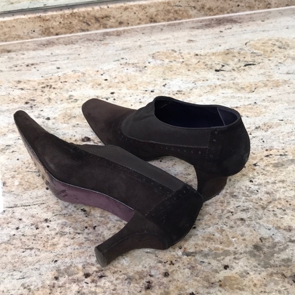 Brown suede Donald plainer shoe boot - Picture 3 of 4